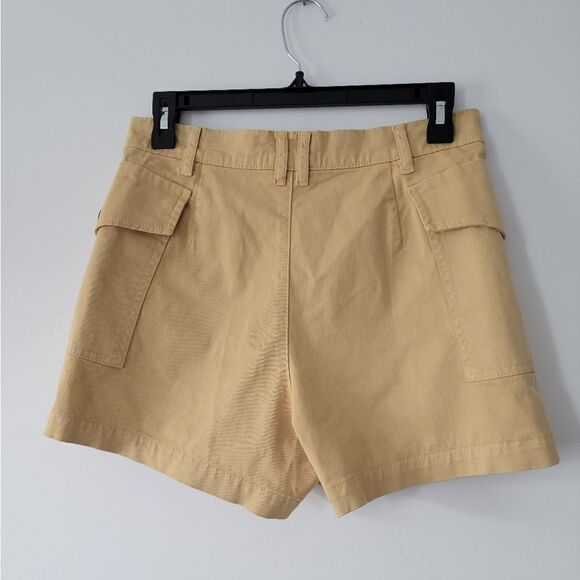 NWT Frame High Waist Patch Pockets Utility Shorts - Picture 5 of 9